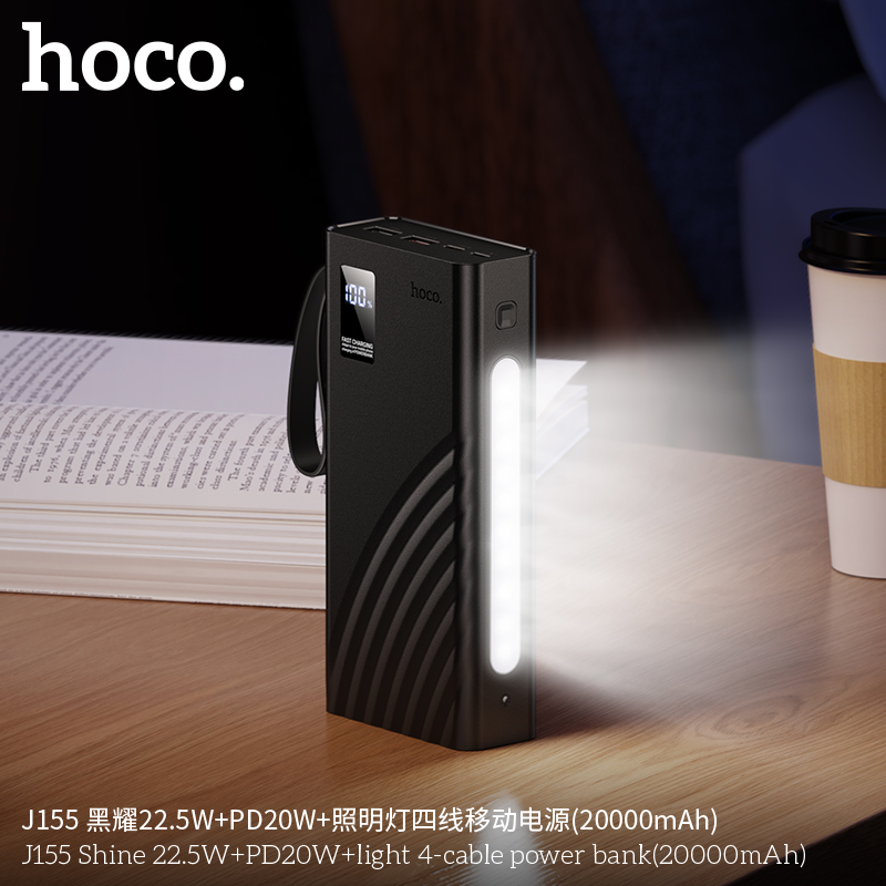 Sạc dự phòng Hoco J155 20000mAh chính hãng giá sỉ