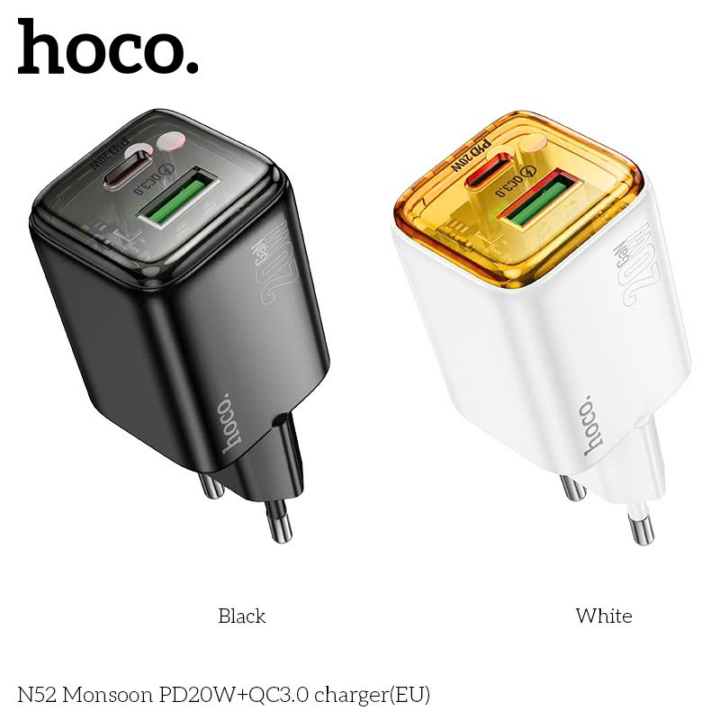 Củ Sạc Nhanh Hoco N52A 20w