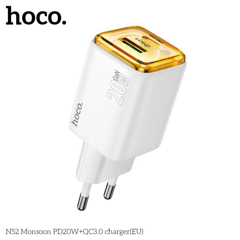 Củ Sạc Nhanh Hoco N52A 20w giá tốt