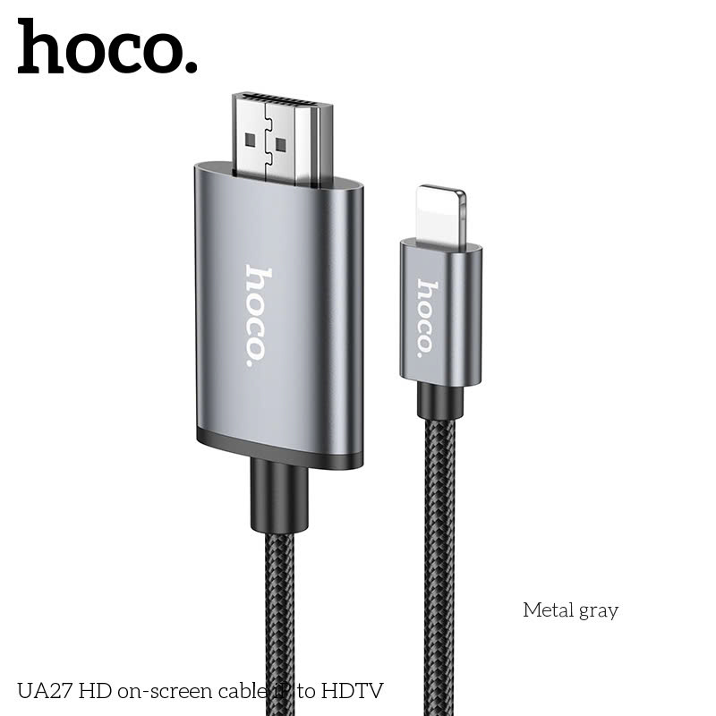 Cáp Chuyển Đổi Hoco UA27 Lightning to HDMI giá tốt