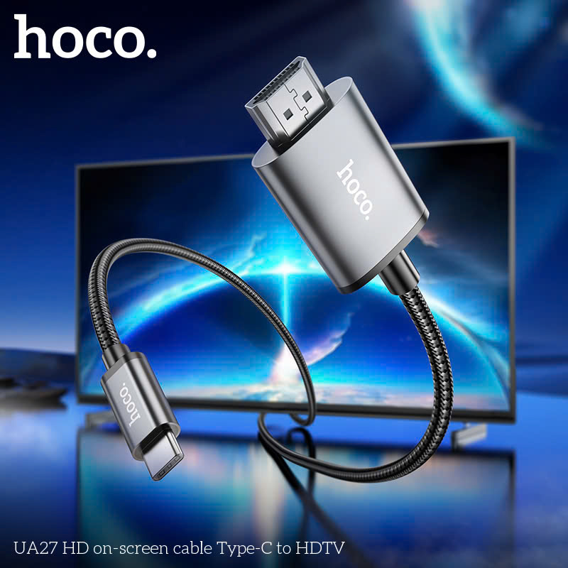 Cáp Chuyển Đổi Hoco UA27 Type-C to HDMI giá tốt