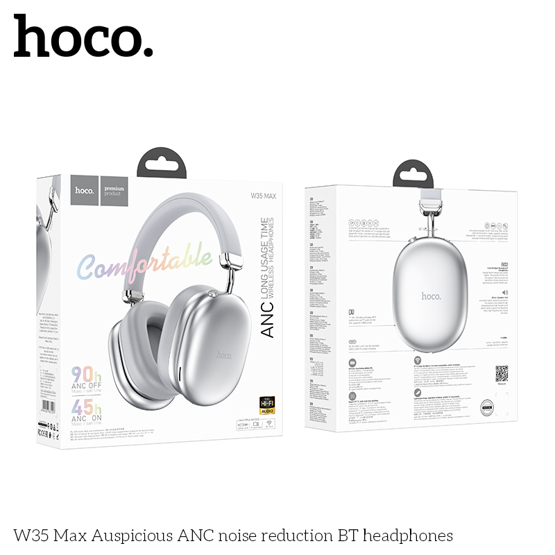 Tai Nghe Bluetooth Hoco W35 Max ANC nghe nhạc 90h giá tốt