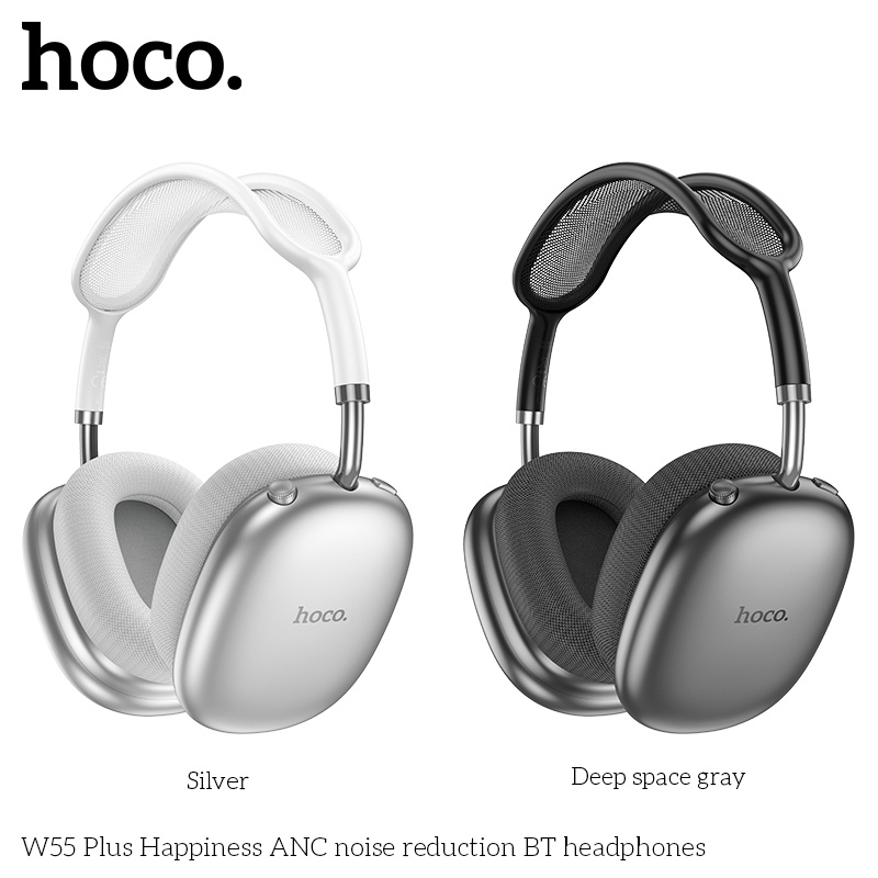 Tai Nghe Bluetooth Hoco W55 Plus ANC nghe nhạc 90h giá tốt