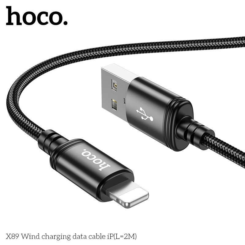 Cáp iP Hoco X89 2M