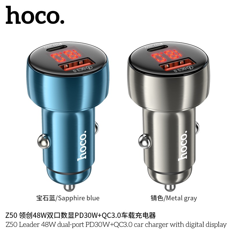 Tẩu Sạc Ô Tô Hoco Z50