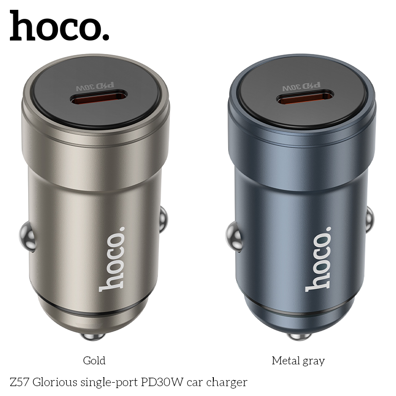 bán buôn Tẩu Sạc Ô Tô Hoco Z57 30w