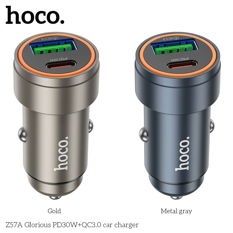 Tẩu Sạc Ô Tô Hoco Z56 240w