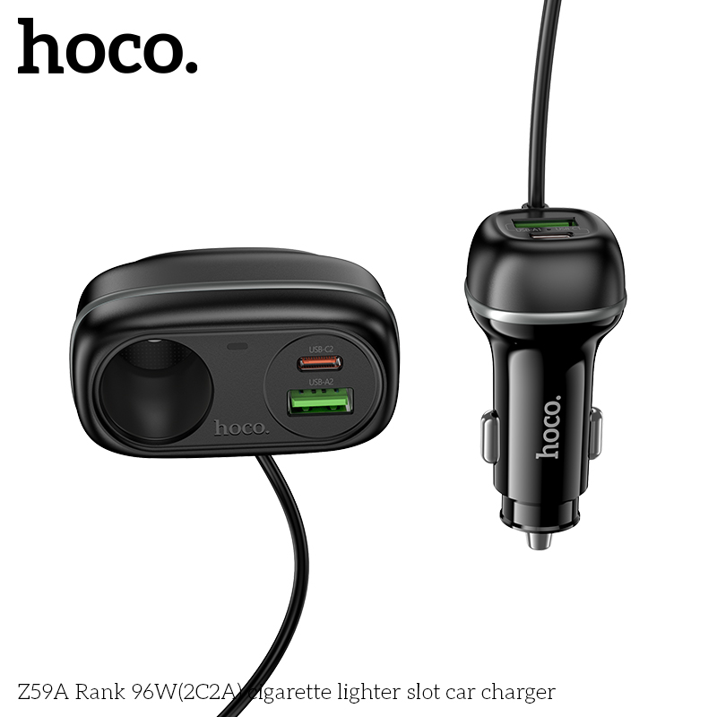 Tẩu Sạc Ô Tô Hoco Z59A 96w giá tốt