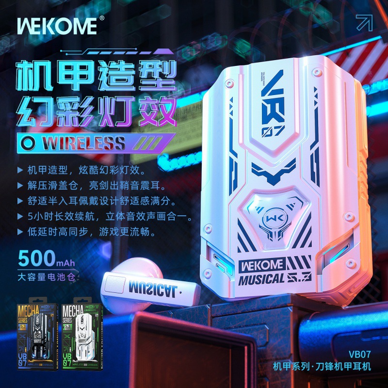 Tai Nghe Bluetooth Wekome VB07