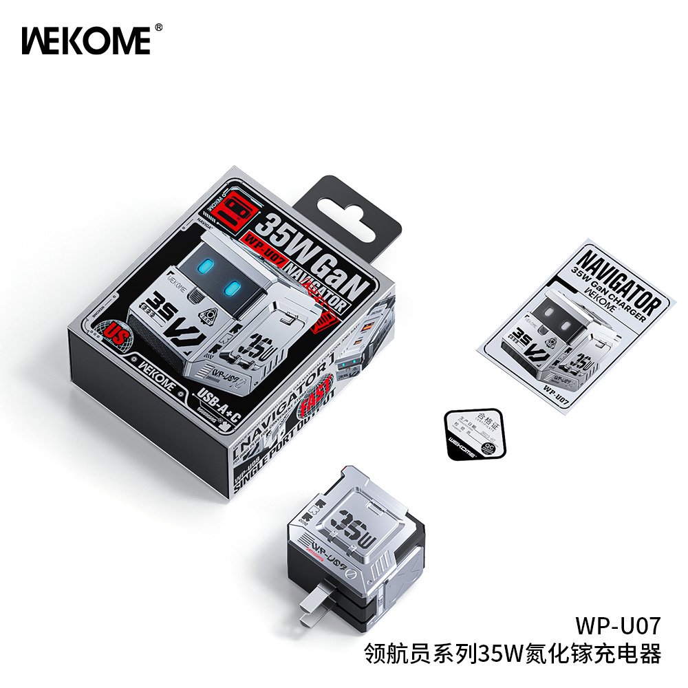 Củ Sạc Nhanh Wekome Gan WP-U07 35w