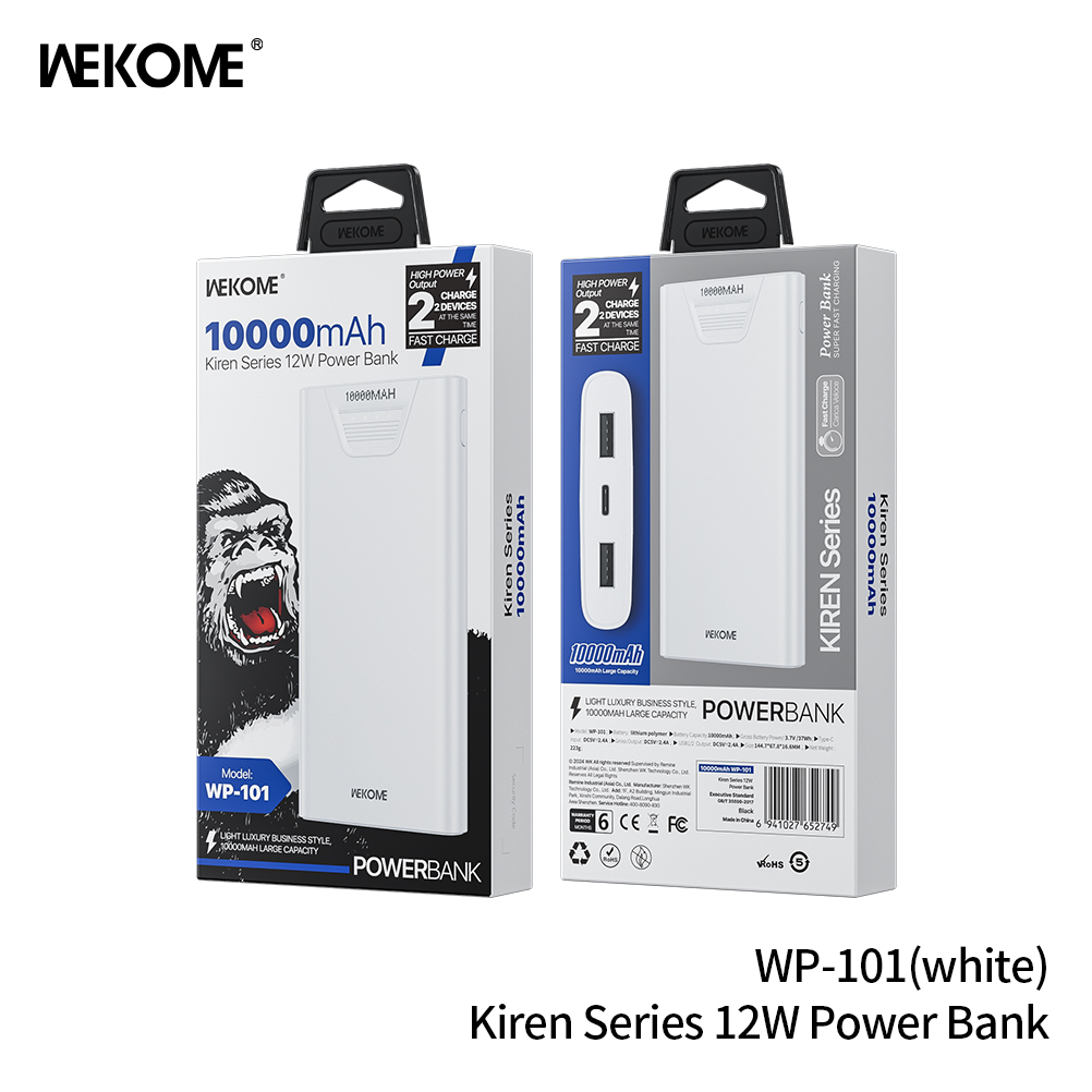 Sạc Dự Phòng Wekome WP-101 10000mAh giá sỉ