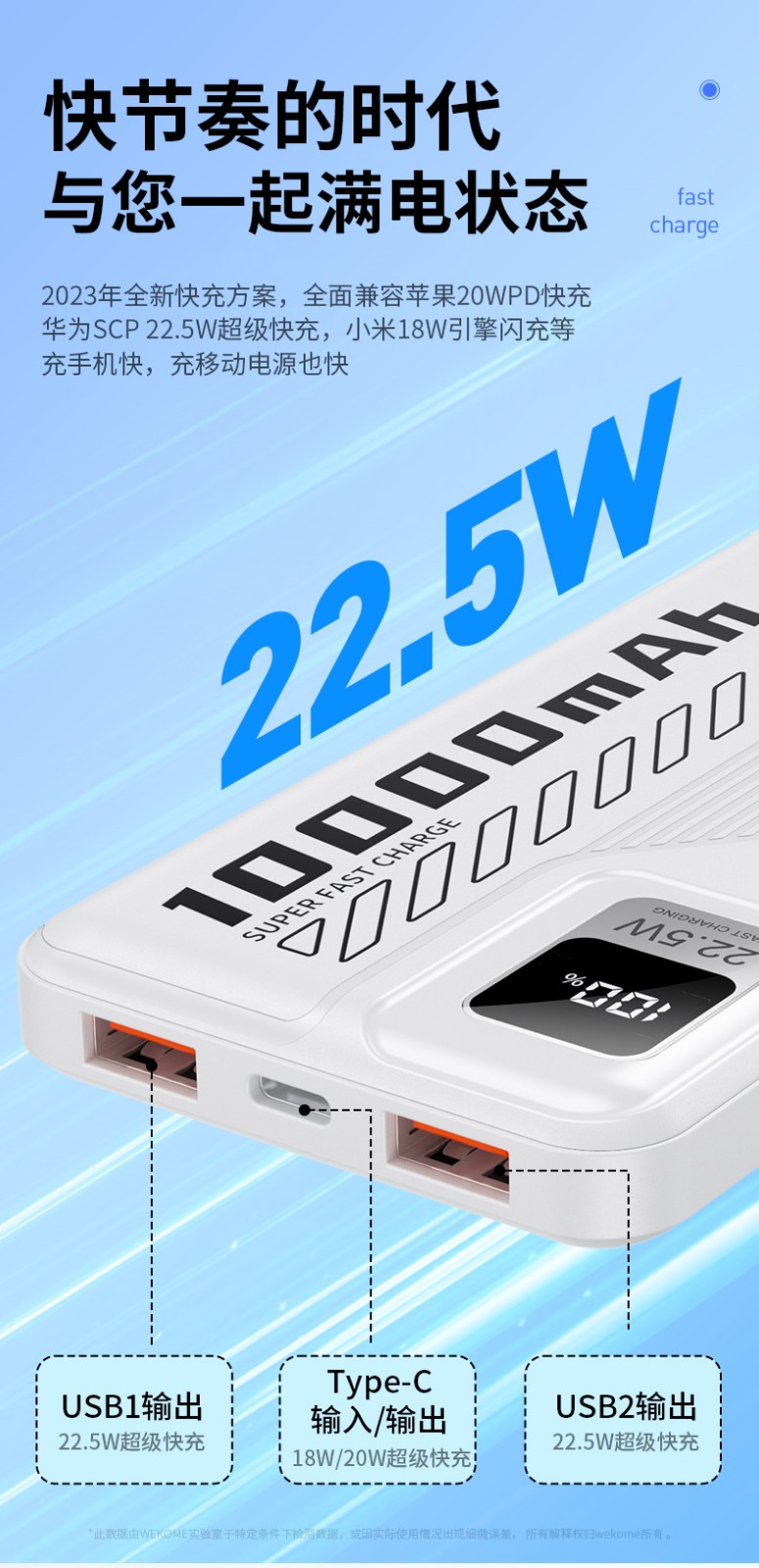 Sạc Dự Phòng Wekome WP-24 20000mAh giá tốt