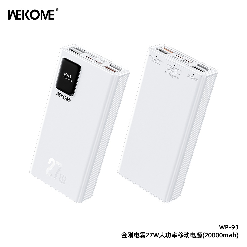 Sạc Dự Phòng Wekome WP-93 20000mAh giá tốt