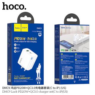 Bộ Sạc Type-C to iP Hoco DMC9 20w