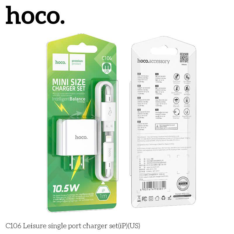 Bộ Sạc iP Hoco C106