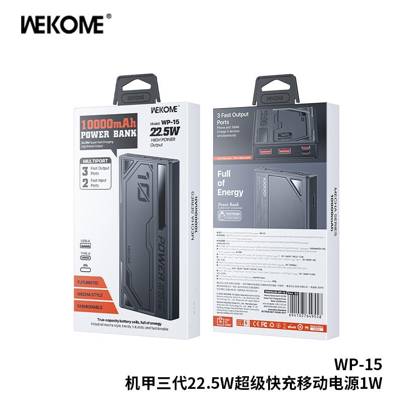 Sạc Dự Phòng Wekome WP-15 10000mAh