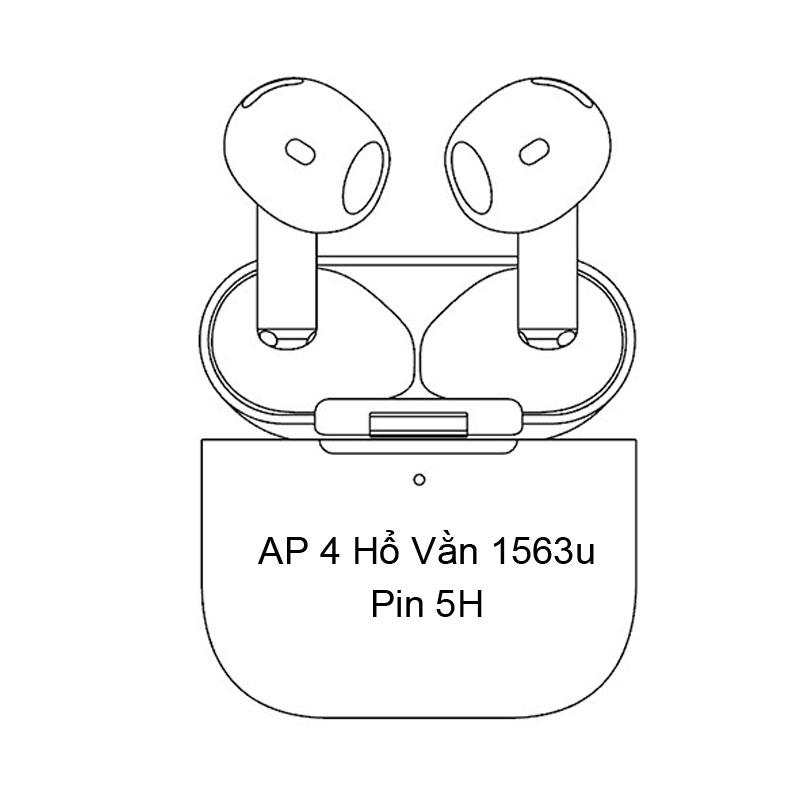 Tai nghe Airpods 4 Hổ Vằn 1563E Pin 5h