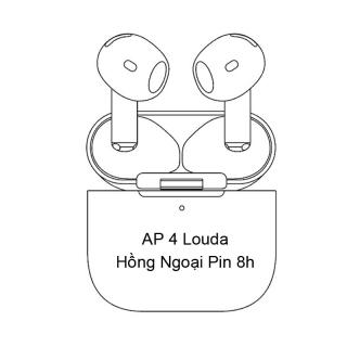 Tai Nghe Airpods 4 Louda Hồng Ngoại