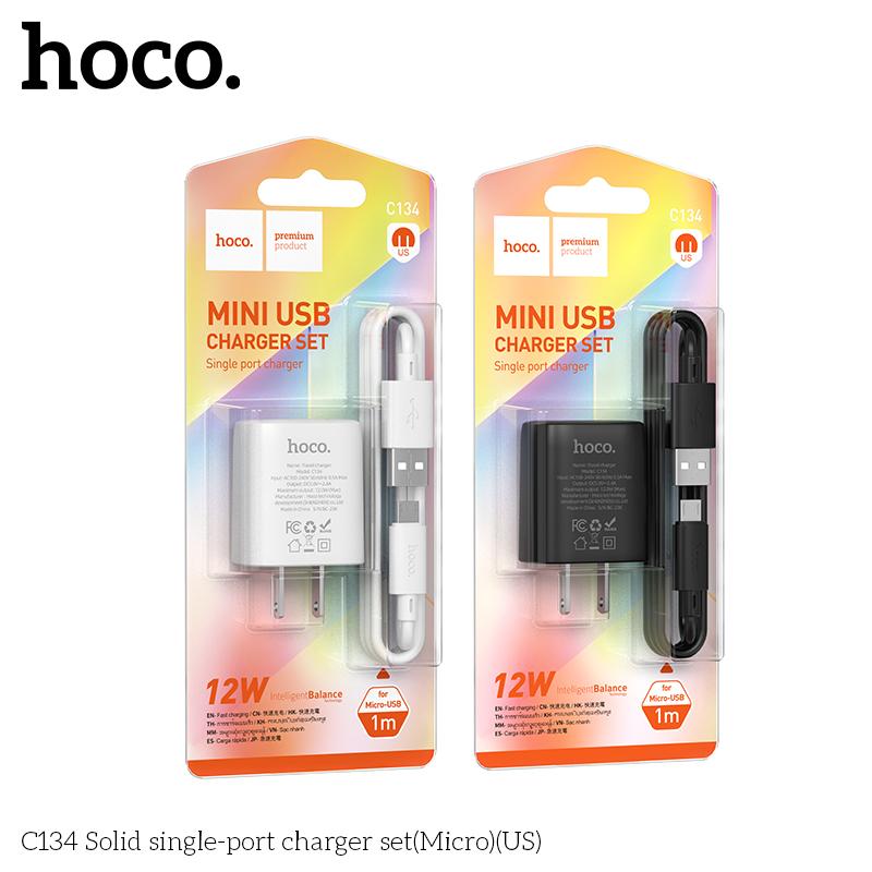 Bộ Sạc Micro Hoco C134 2.4A