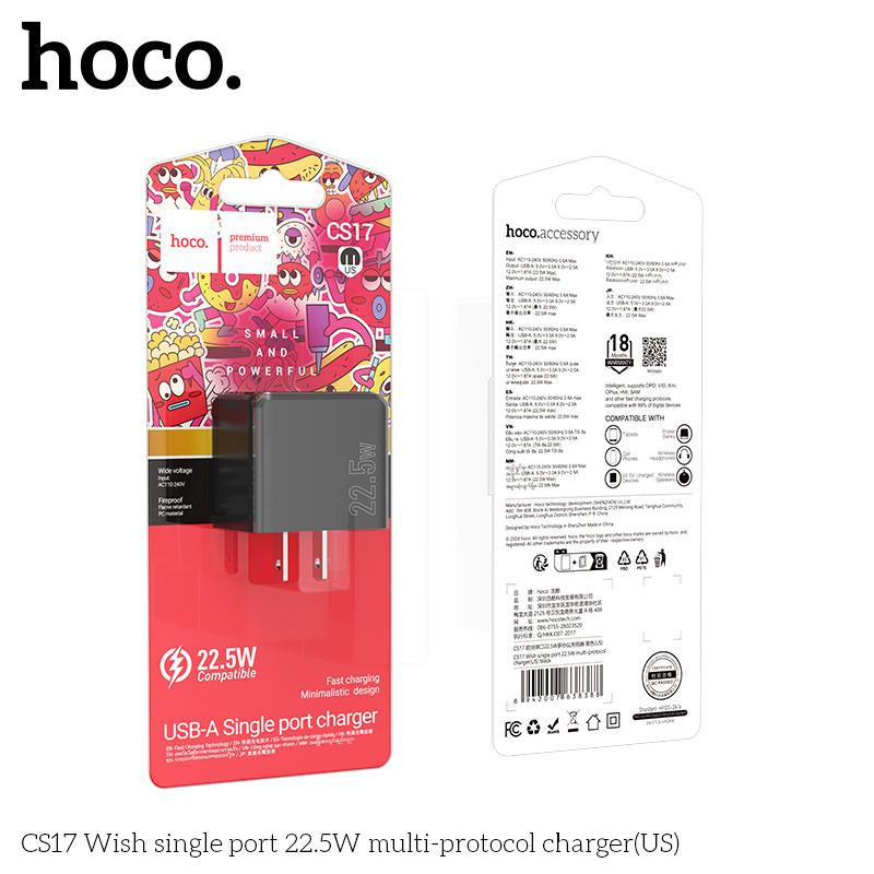 Củ Sạc Hoco CS17 22.5w