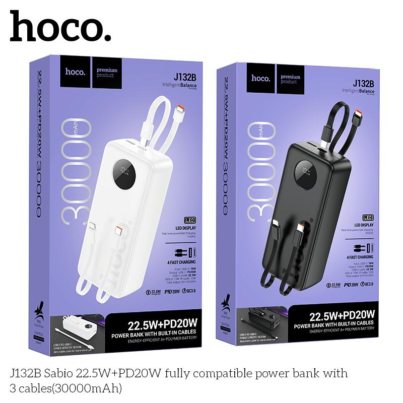 Sạc Dự Phòng Hoco J132B 30000mAh