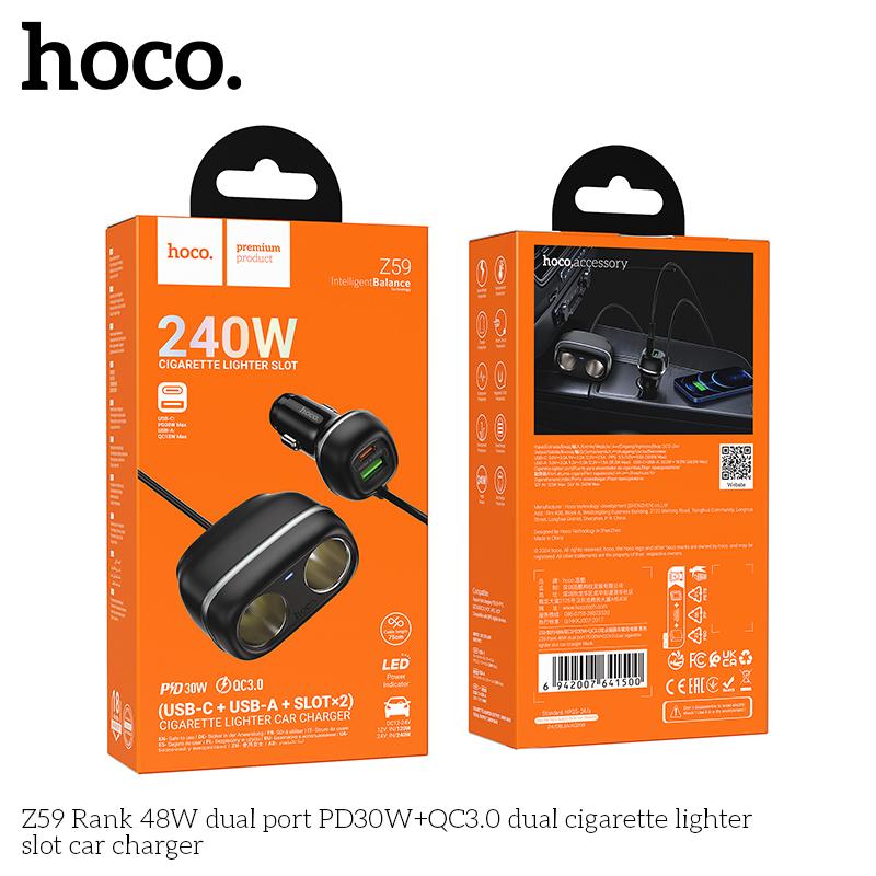 Tẩu Sạc Ô Tô Hoco Z59 48w