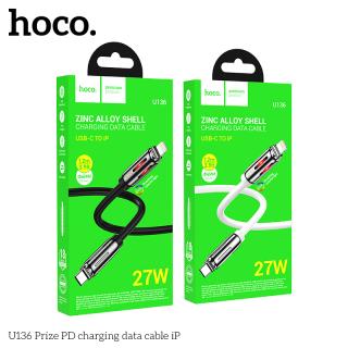 Cáp sạc Type-C to iP Hoco U136 hỗ trợ sạc nhanh 27W