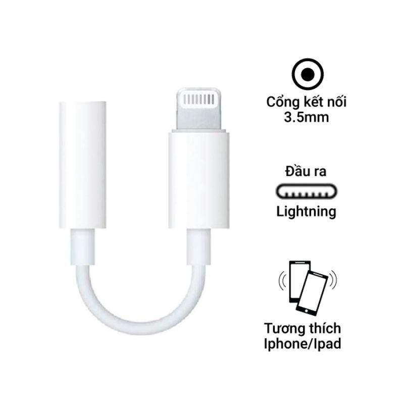 Cáp Chuyển Đổi iP to 3.5mm Zin