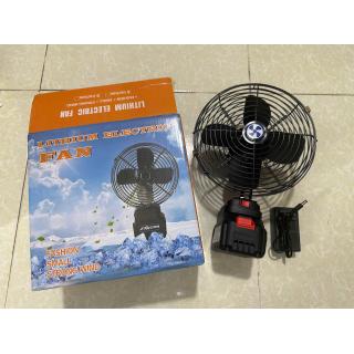 Quạt Tích Điện 2 Chế Độ Kiêm Sạc Dự Phòng