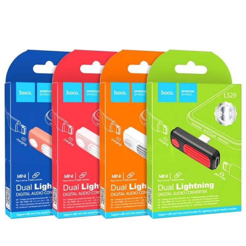 Cáp chuyển đổi âm thanh Hoco LS29 hỗ trợ Lightning sang 3.5mm