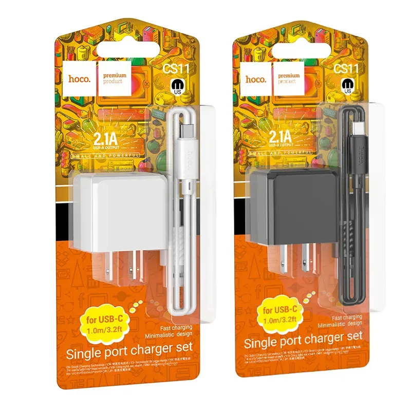 Bộ Sạc Kèm Dây Micro Hoco CS11 Ocean (US)