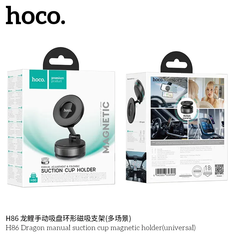 Giá Đỡ Ô Tô Hoco H86 Dragon Manual (Universal)