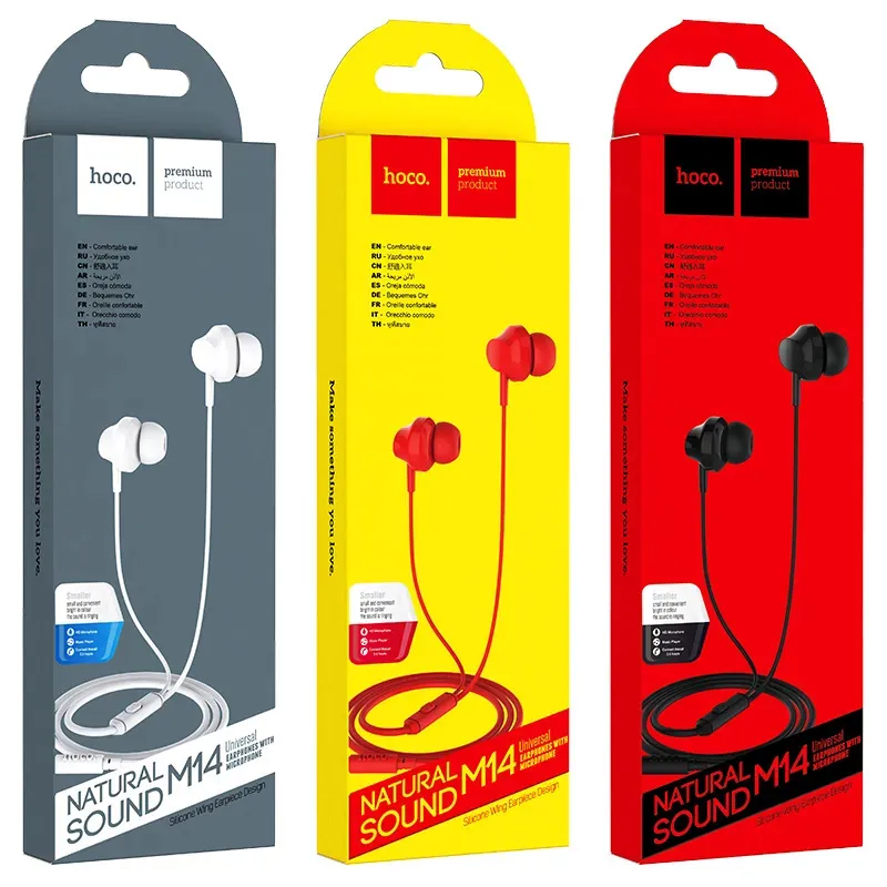 Tai Nghe Có Dây 3.5mm Hoco M14 Initial sound universal