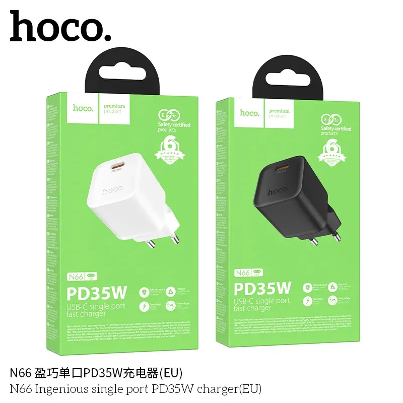 Củ Sạc PD35W Hoco N66 Ingenious (EU)