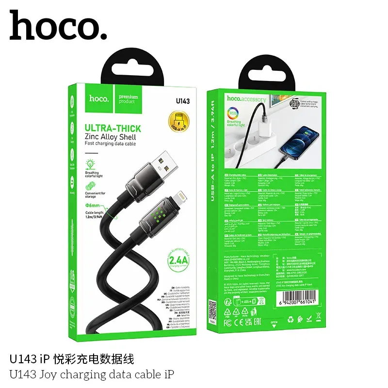 Cáp Sạc iP Hoco U143 Joy