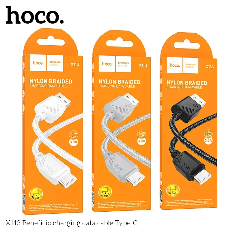 Cáp Sạc Type-C Hoco X113 Beneficio