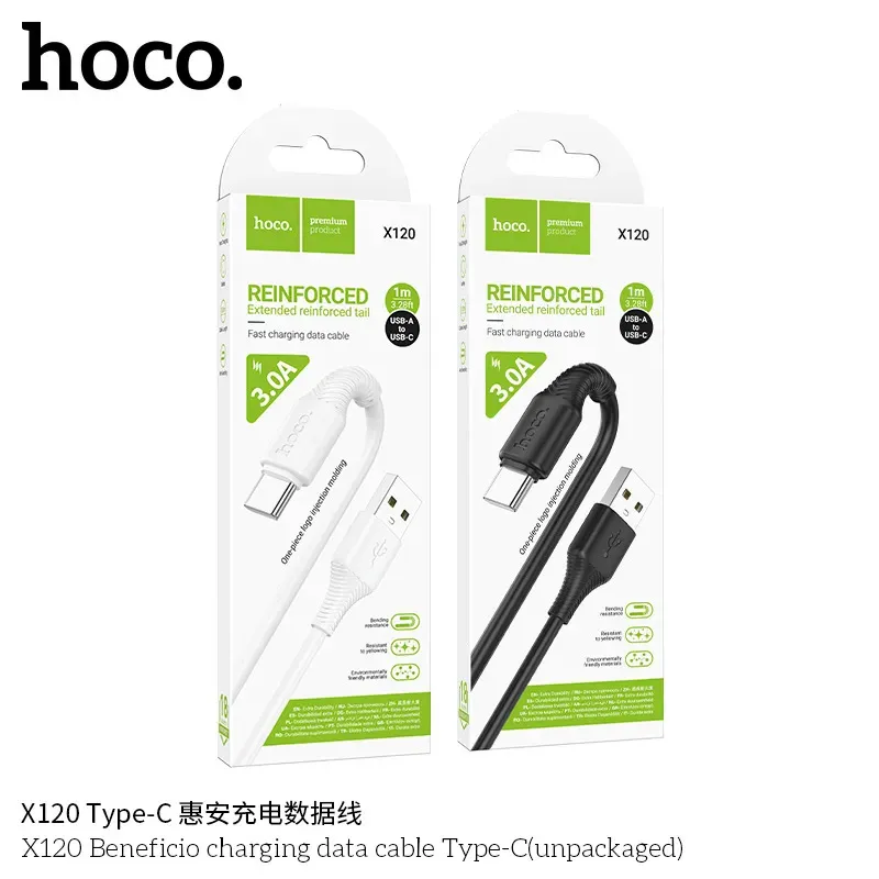 Cáp Sạc Type-C Hoco X120 Beneficio Unpackaged