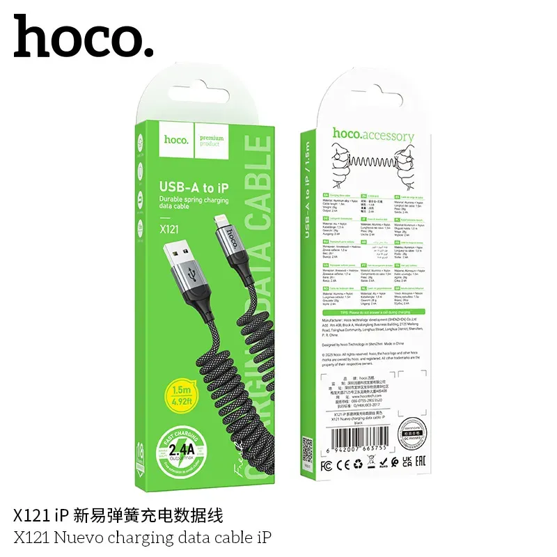 Cáp Sạc iP Hoco X121 Nuevo
