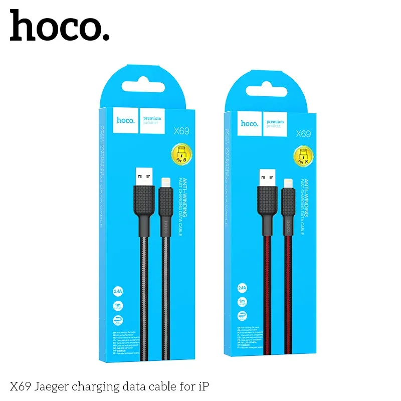 Cáp Sạc iP Hoco X69 Jaeger