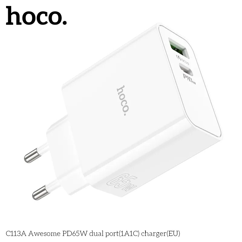 thông số củ sạc usb-c giá sỉ 65w