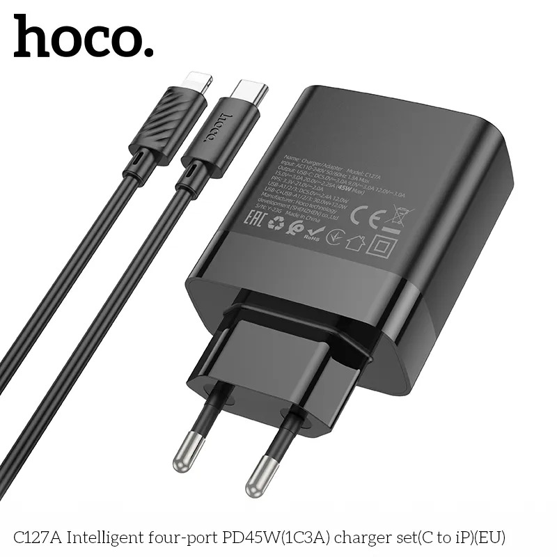 bộ sạc hoco chính hãng giá sỉ cho đại lý