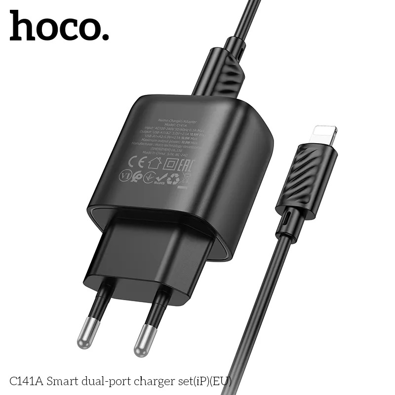 bộ sạc iPhone PC ABS chống cháy