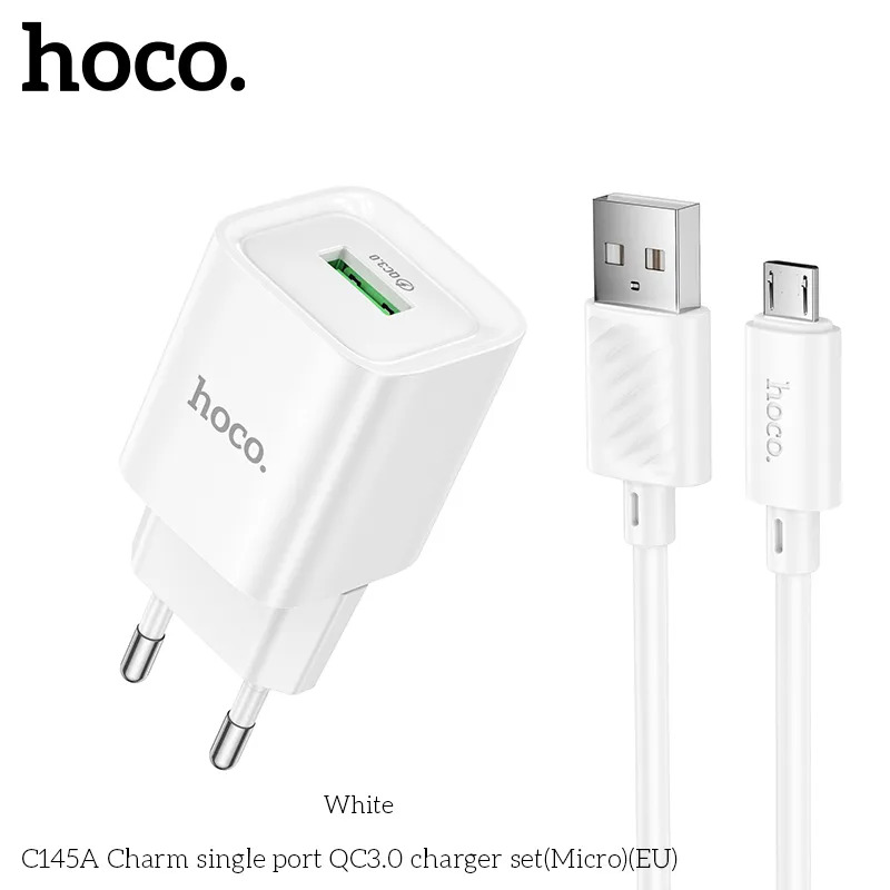 bộ sạc kèm cáp micro chính hãng