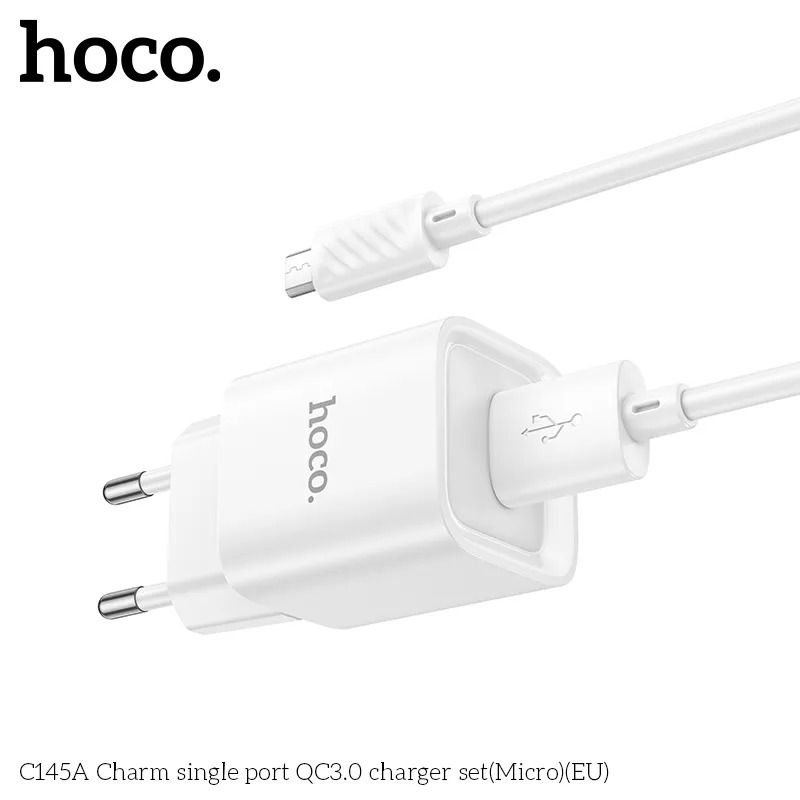 bộ sạc micro chuẩn EU cho shop online
