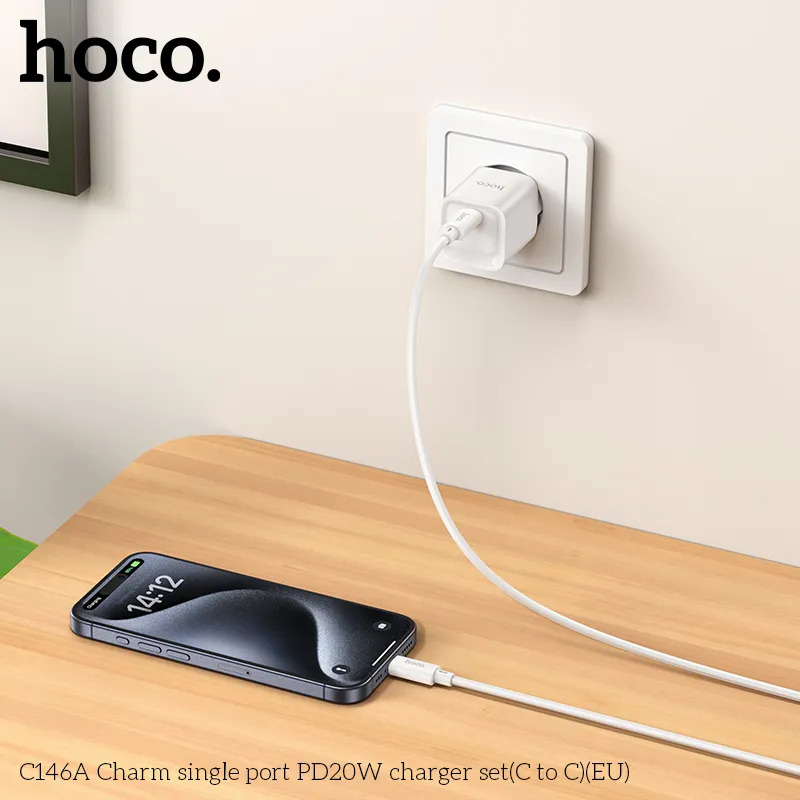 sạc nhanh hoco chuẩn pd cho shop phụ kiện