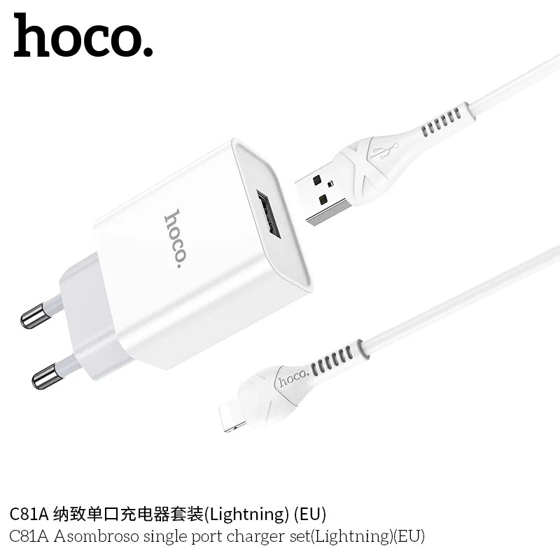 bộ sạc dây Hoco cho đại lý