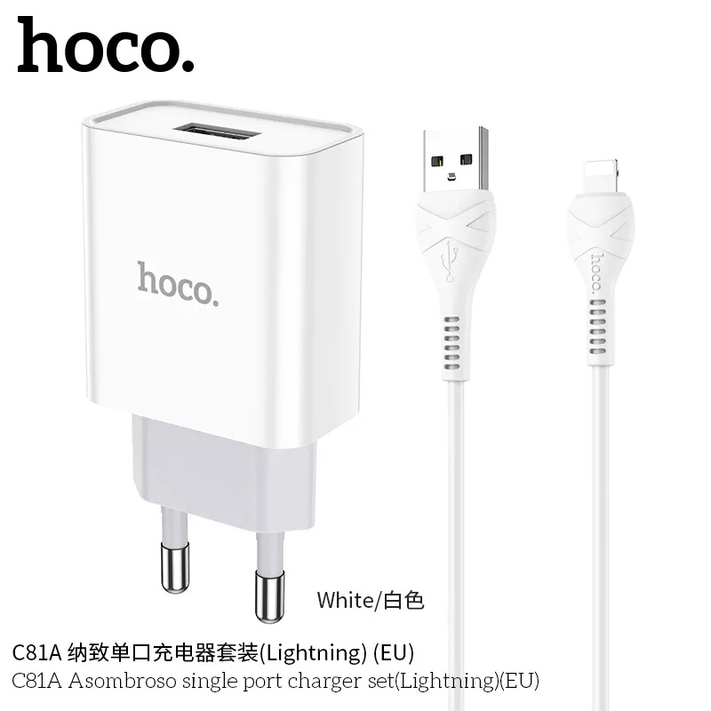 Sạc dây Hoco chính hãng nhập sỉ