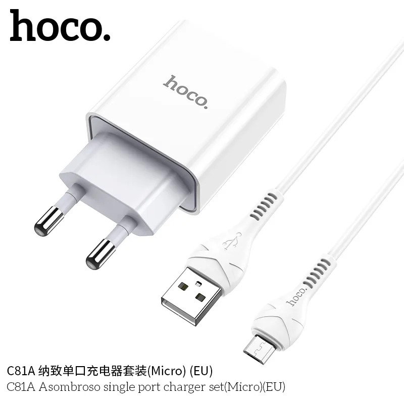 bộ sạc kèm dây micro bán sỉ cho shop đại lý