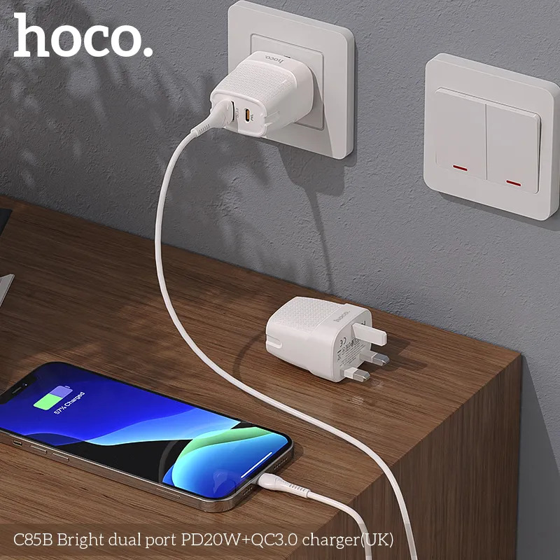 bỏ sỉ củ sạc nhanh hoco c85b chính hãng