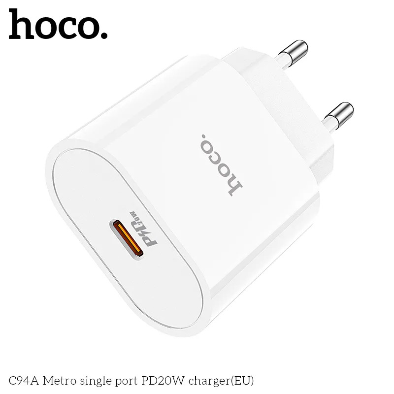 củ sạc pd20w hoco c94a phu kien gia re